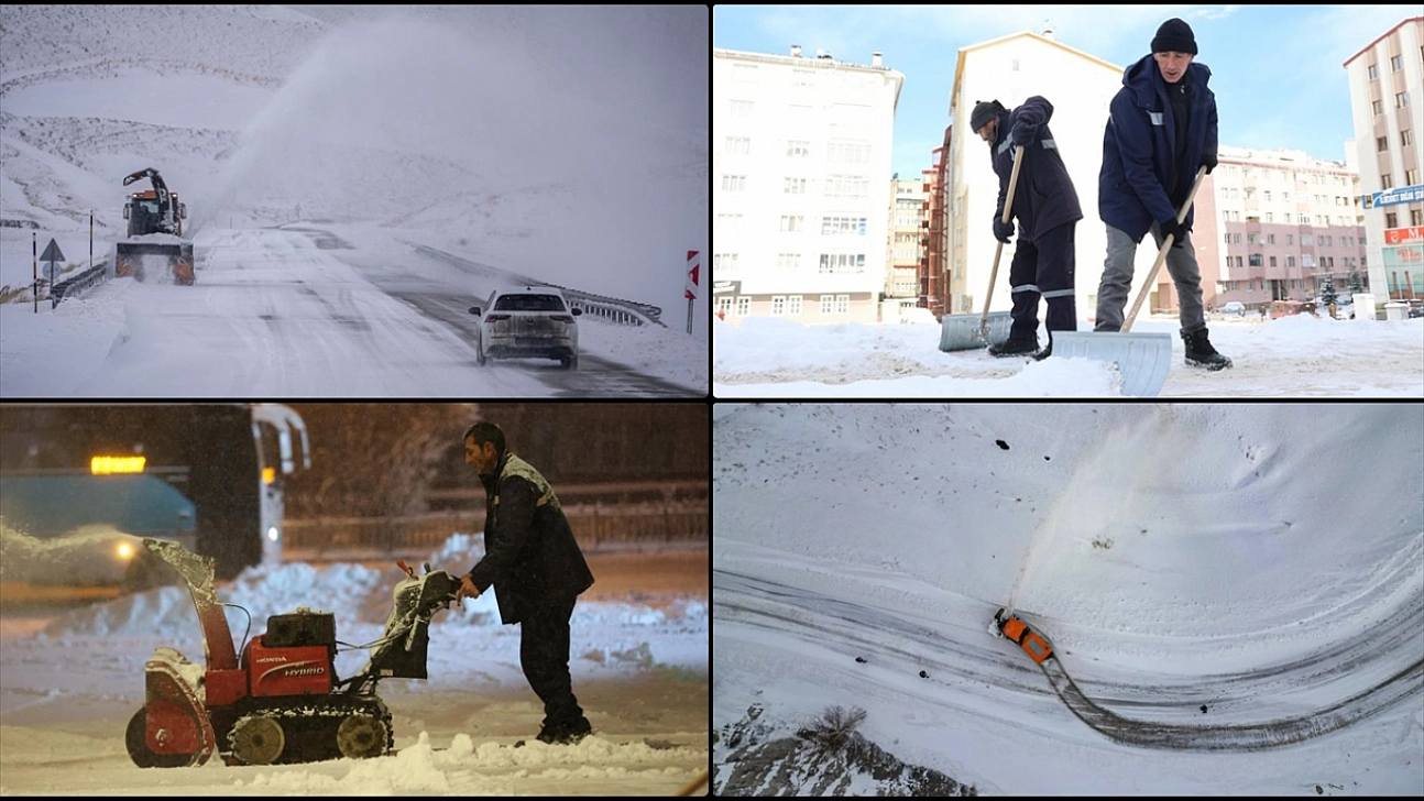 Eksi 30 derecenin altında mücadele