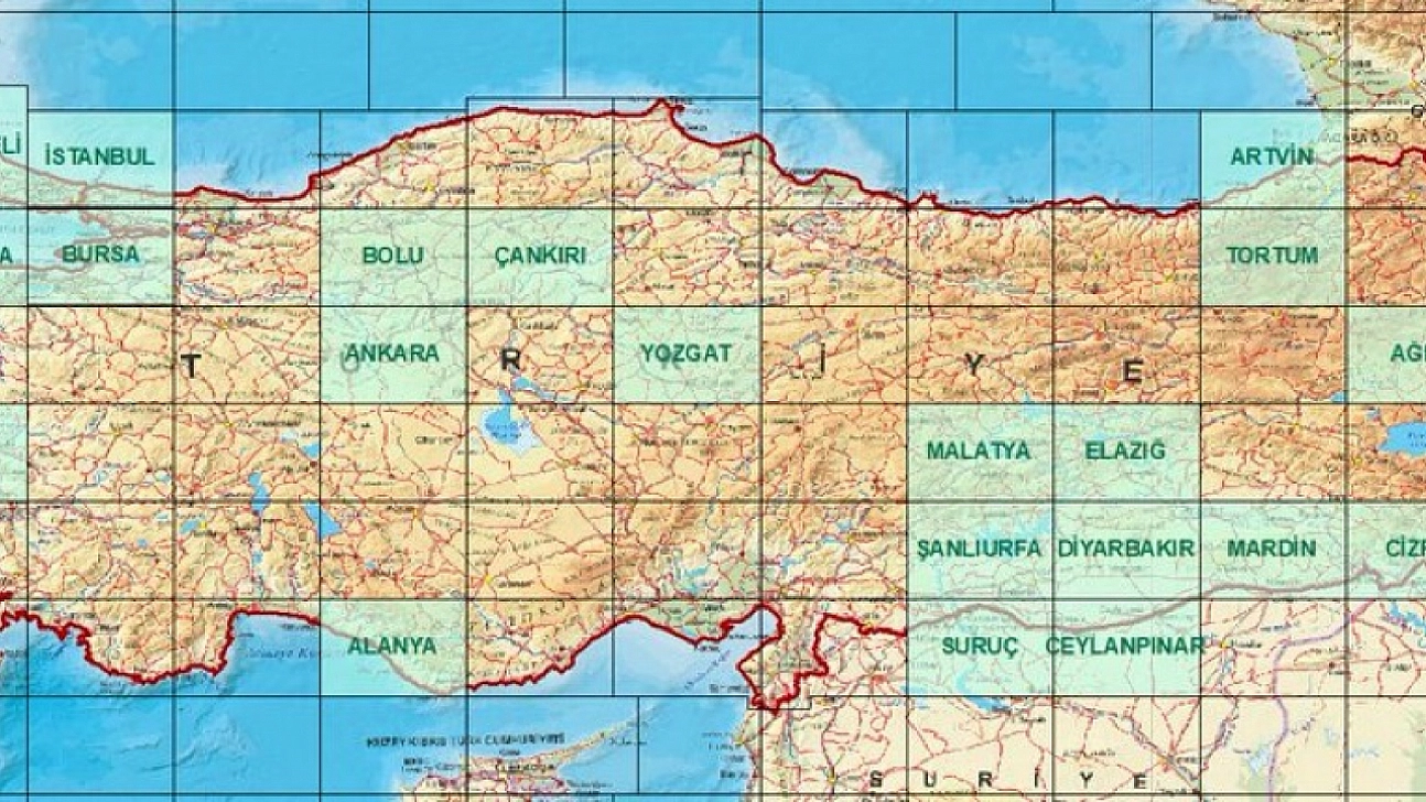 HGM, Malatya'nın haritasını güncelledi: İşte yeni görseller…