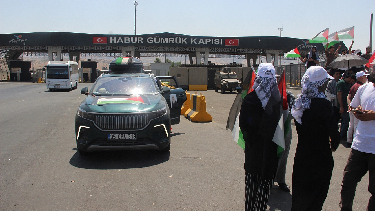 Irak hükümeti izin vermedi: Filistin konvoyu Türkiye'ye geri döndü
