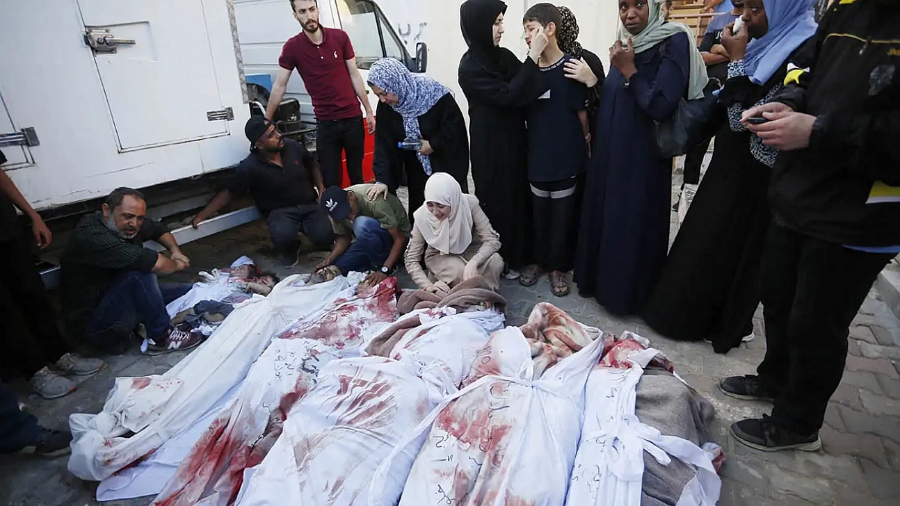 İşgal saldırısında 2'si çocuk 8 Filistinli şehit oldu