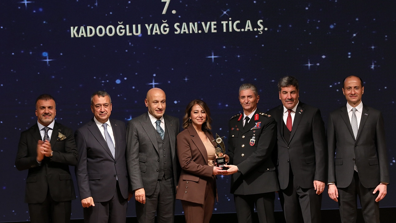 Kadooğlu Yağ, 'İhracatın Yıldızları 2025'te 7. sırada