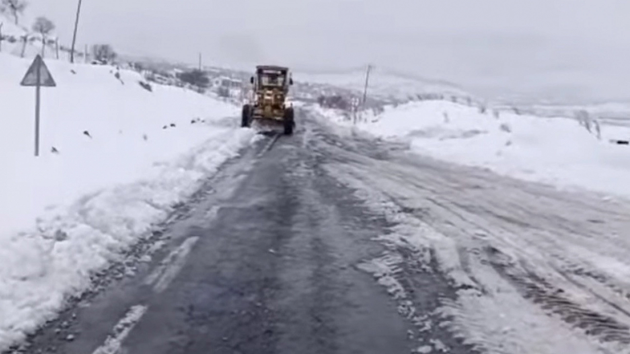 Kırsal mahalle yolları ulaşıma açılmaya başlandı