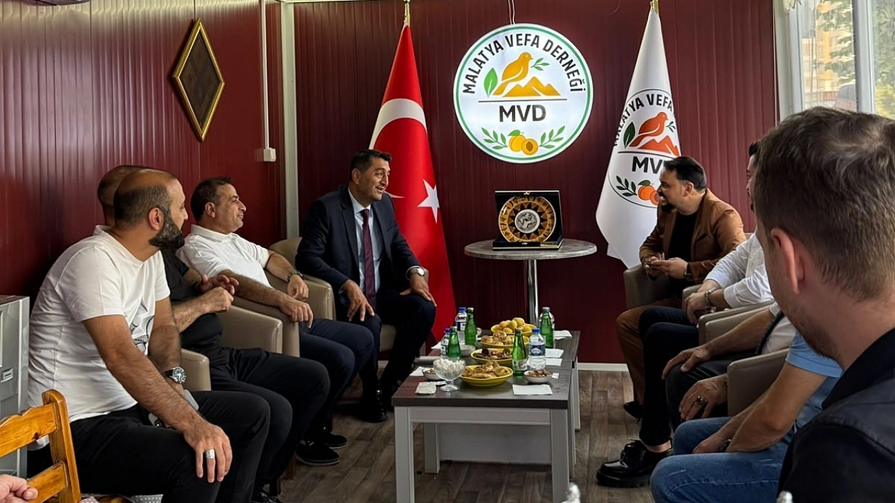 Boyraz'dan Malatya Vefa Derneği'ne ziyaret
