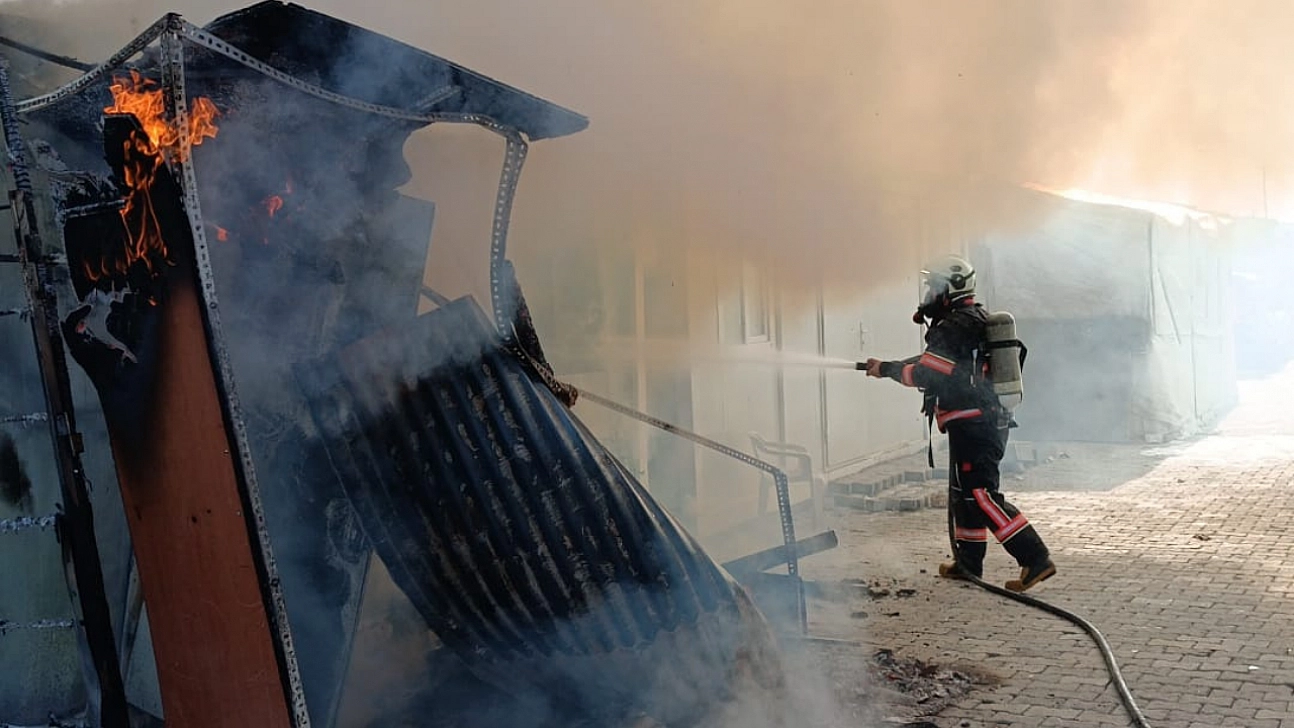 Malatya'da 24 saatte 3'üncü yangın