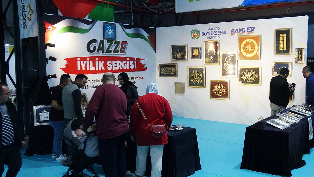 Malatya'da anlamlı destek: Tüm gelir Gazze'ye yollanacak!