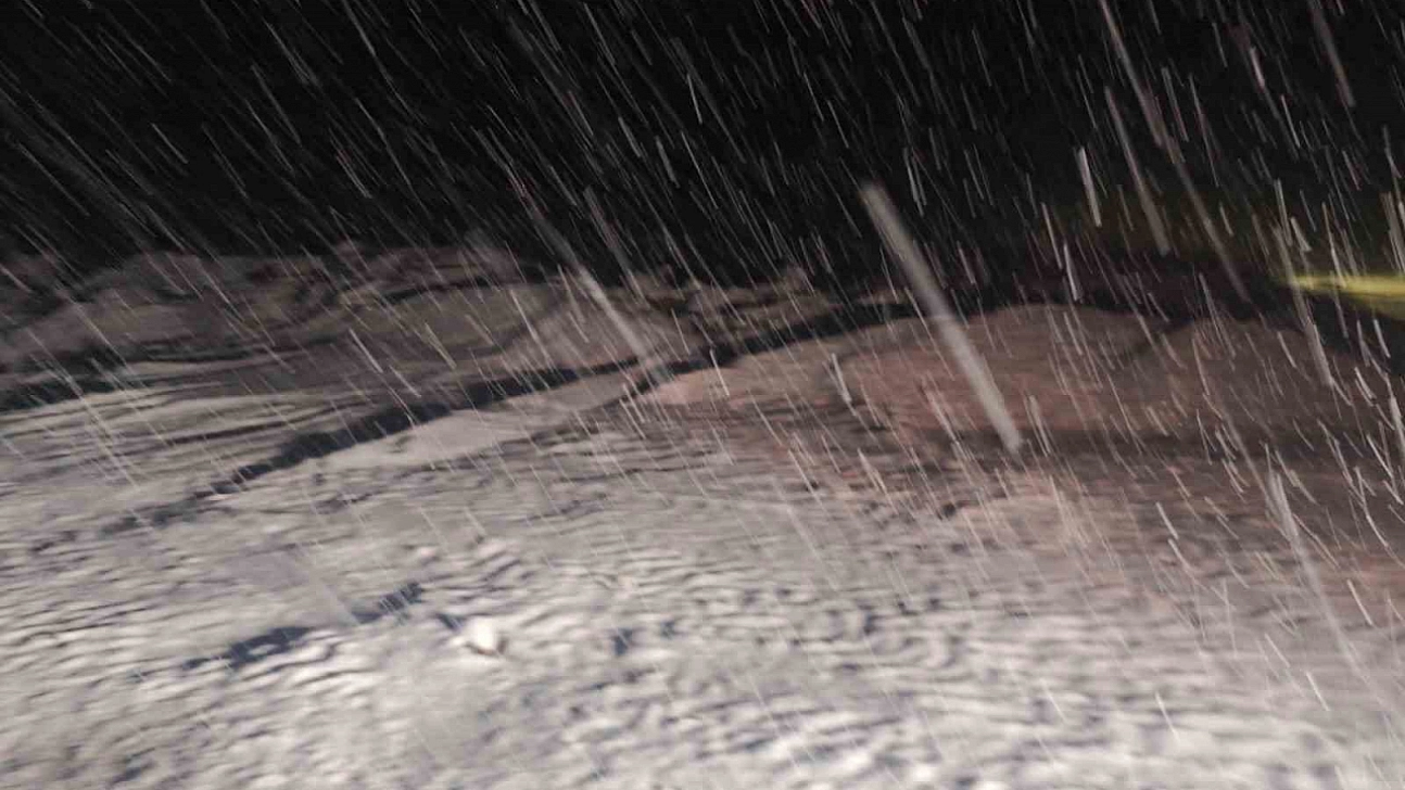 Malatya'da kar etkili oldu! Ulaşımda aksamalar yaşandı