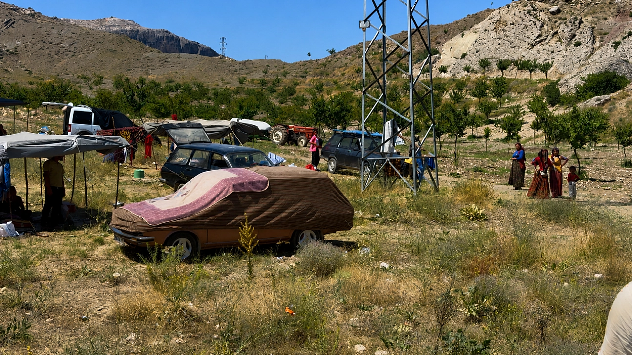 Malatya'da sezon başladı! Gaziantep'ten geldiler çadır kurdular…