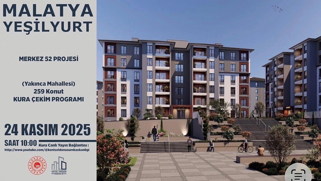 Malatya'da Yakınca Mahallesi'nin Kura Çekimi Başlıyor! Canlı izlemek İçin Tıklayın…