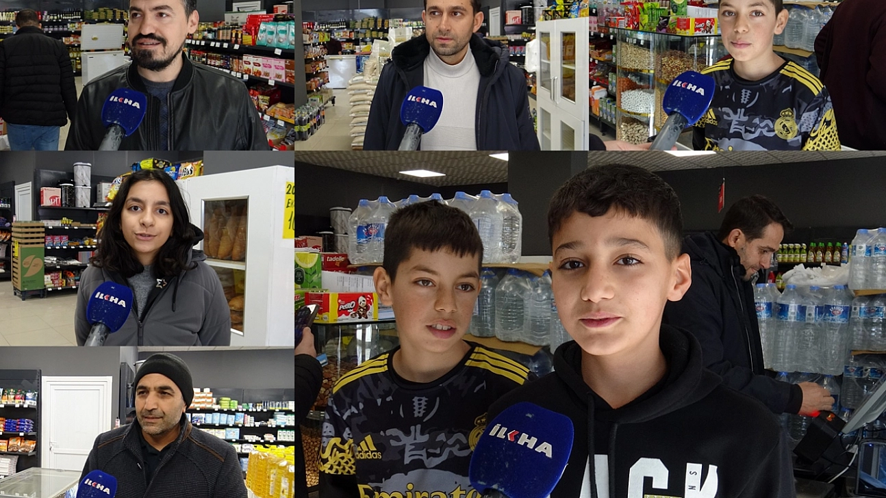 Malatya'daki markete halktan destek: Boykot ürünlerini bedava verseler de almayacağız