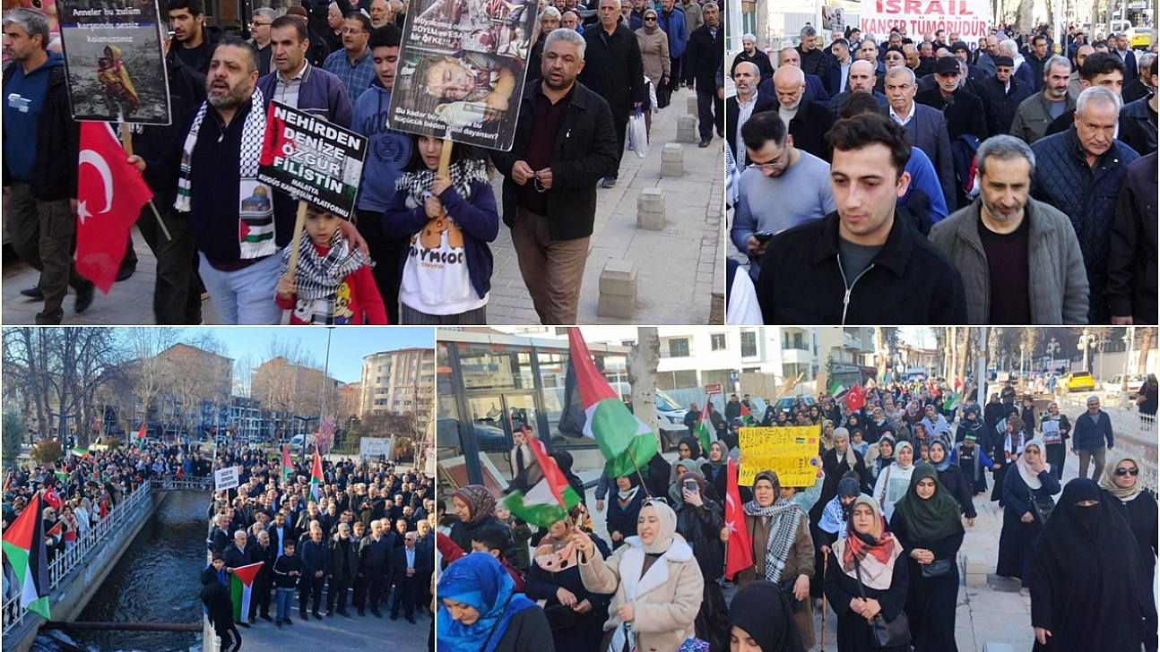 Malatya'dan Dünyaya Mesaj: 'Zulme Sessiz Kalmayacağız'