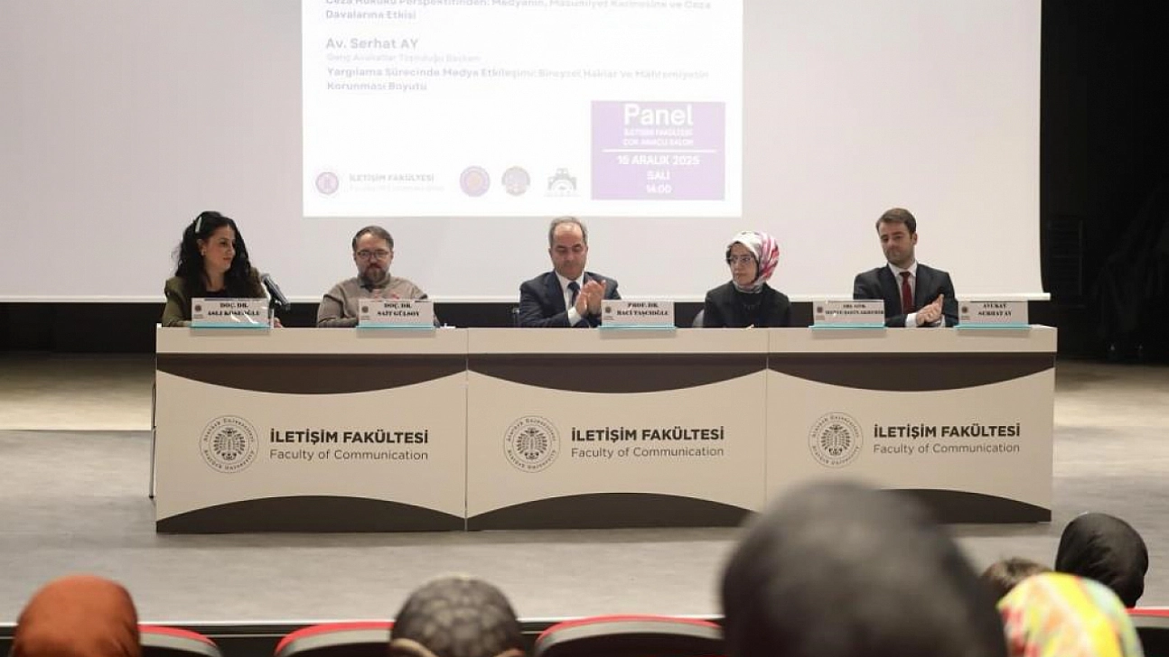 'Medyada suç ve suçun temsili' panel düzenlendi