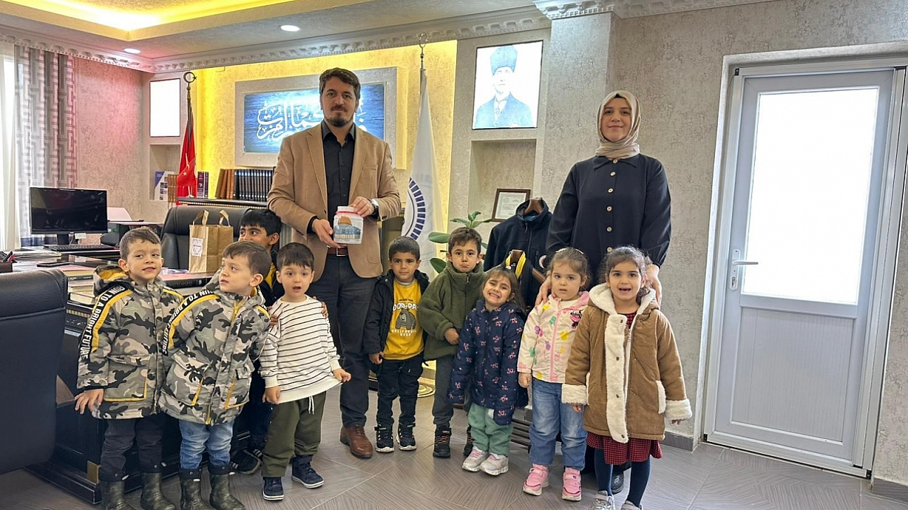 Miniklerden Gazze'ye anlamlı destek