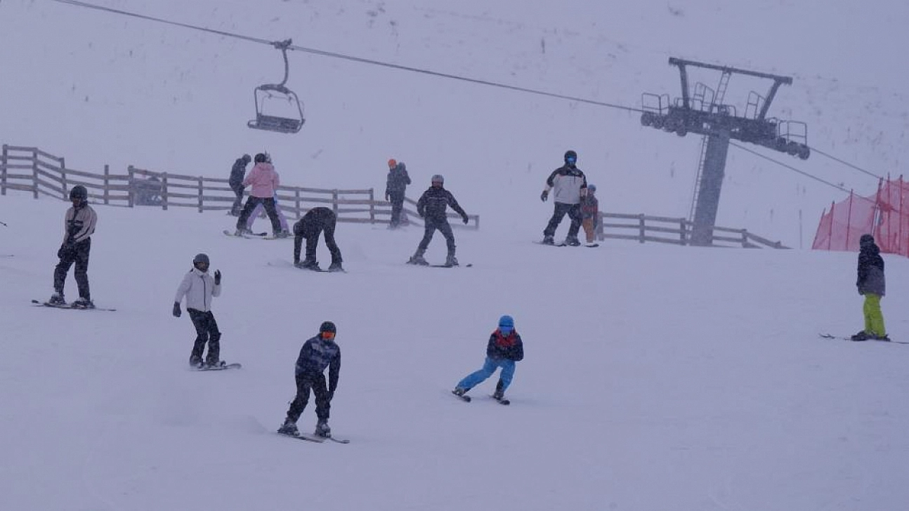 Palandöken'de kayak sezonu açıldı
