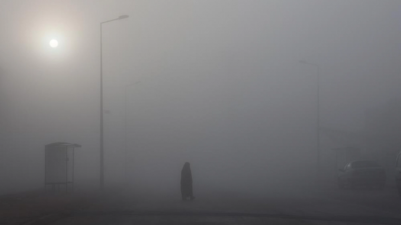 Sis görüş mesafesini 5 metreye düşürdü