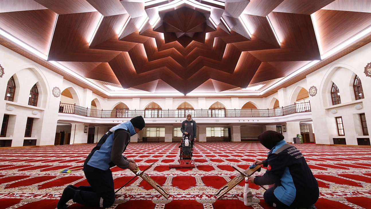 Somuncu Baba'da ramazan hazırlıkları tamamlandı