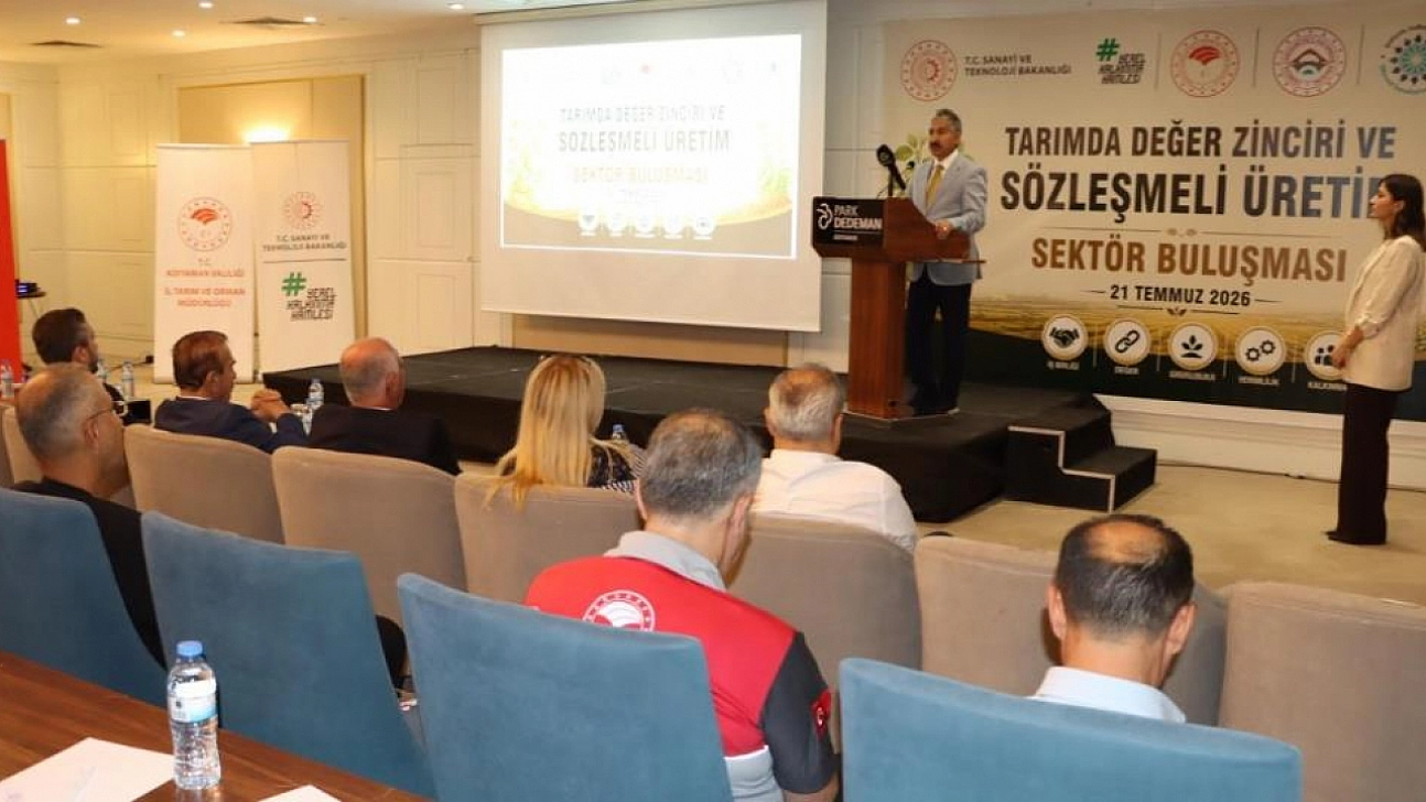 Tarım sektör temsilcileri bir araya geldi