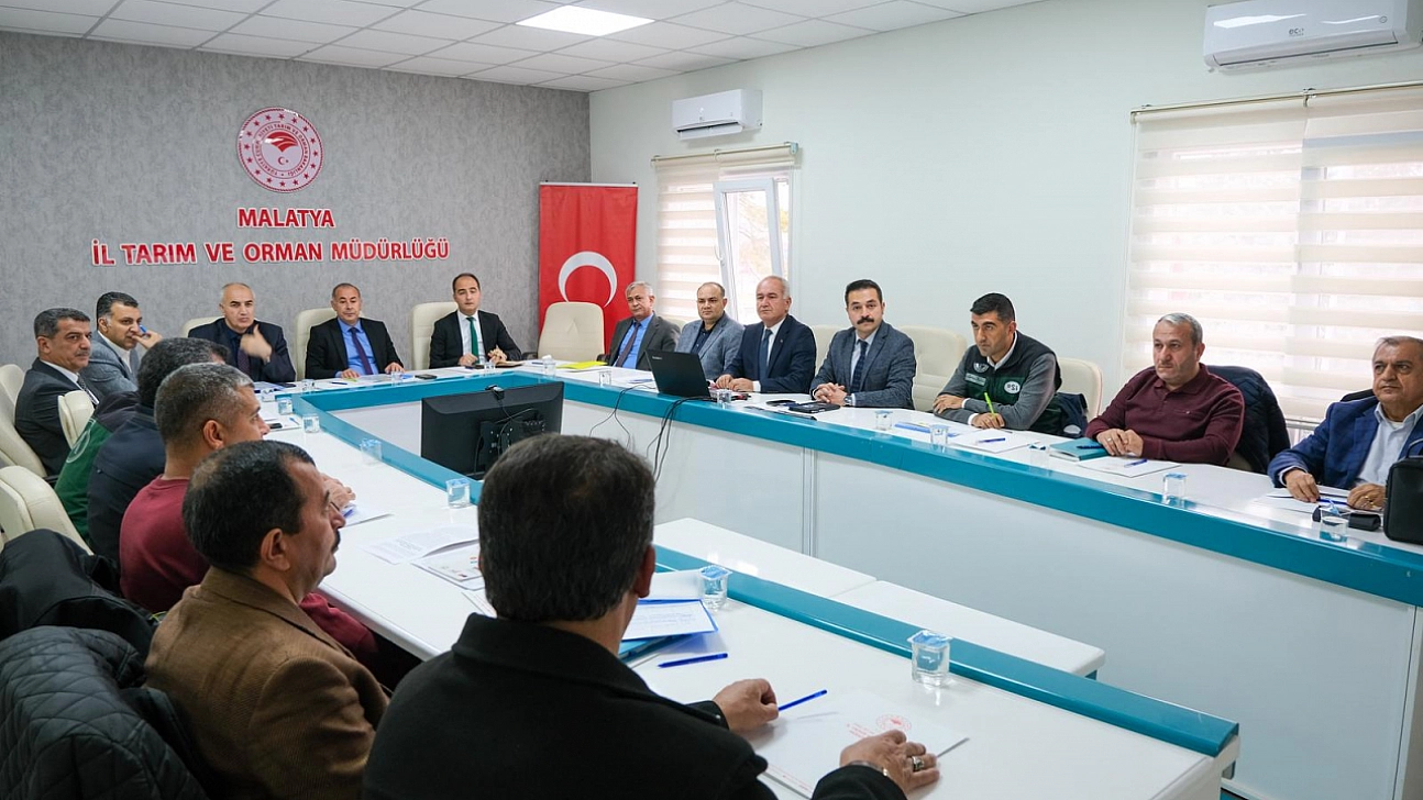 Tarımsal kuraklık için kritik toplantı: 2026 stratejisi belirlendi