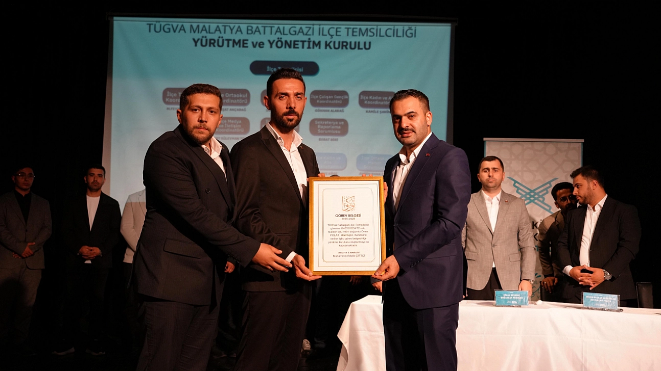 TÜGVA Battalgazi'de bayrak değişimi! Ömer Polat dönemi başlıyor