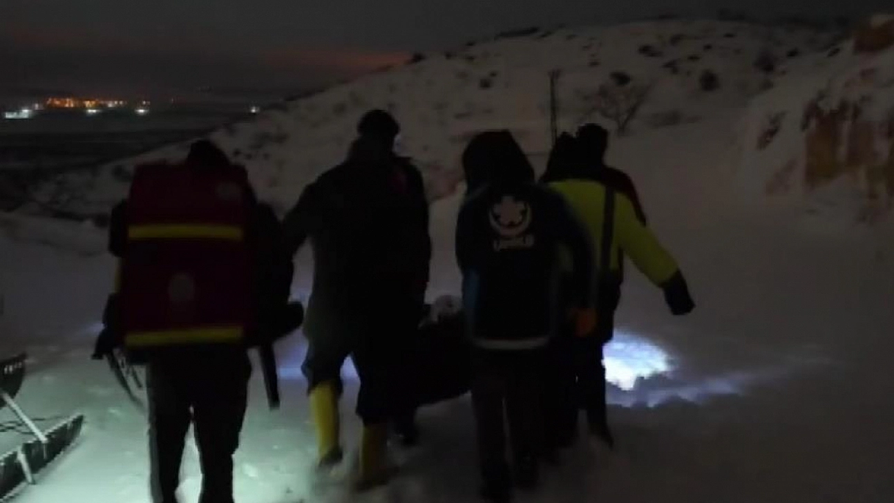 UMKE hastaya yürüyerek ulaştı