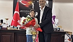 Aydın, Cömertoğlu'nu ziyaret etti
