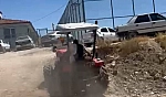 Malatya'da kavga! Tartıştığı kişinin üzerine traktörü sürdü