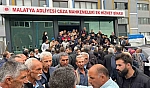 Malatya'da adliye önünde gerginlik