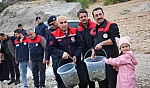 Malatya'da 1,3 milyon sazan suya bırakıldı
