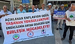 Malatya'da Emeklilerden Madencilere destek: 'Mücadelenin bir parçasıyız'