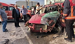 Malatya'da iki otomobil çarpıştı: 2 kişi yaralandı