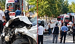 Malatya'da kafa kafaya çarpıştılar: 2 yaralı