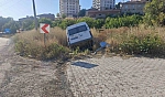 Malatya'da minibüs şarampole devrildi: 2 yaralı