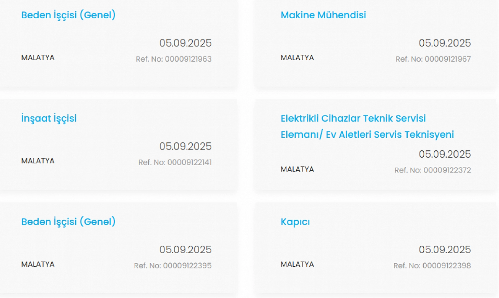 İŞKUR'dan Malatya'ya İstihdam Atağı: Onlarca Meslek Dalında Personel Alımı Başladı…