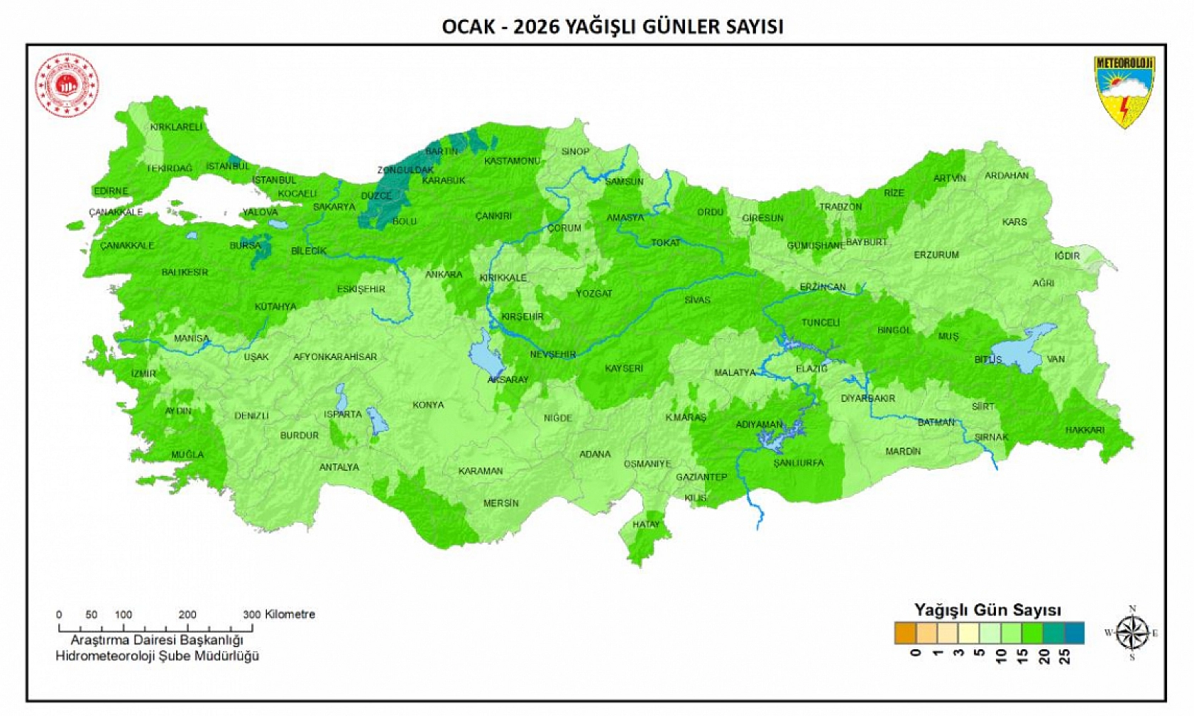 Yağış raporunda şaşırtan tezatlık| Yağışlar 3 katına çıktı, Malatya'da düşüş dikkat çekti!