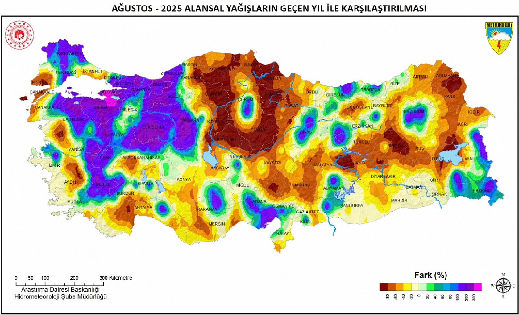 Malatya'da son 15 yılın en kurak Ağustos'u! Yağışlar dibe vurdu….