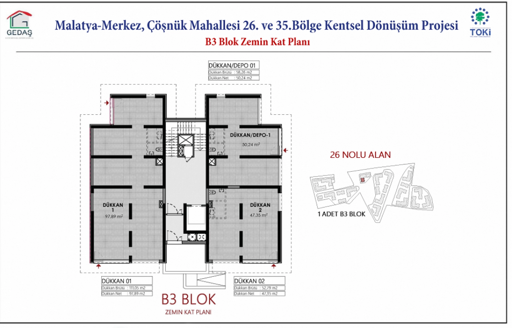 Proje Hazır! İşte Çöşnük Mahallesi'nin Proje Görselleri...