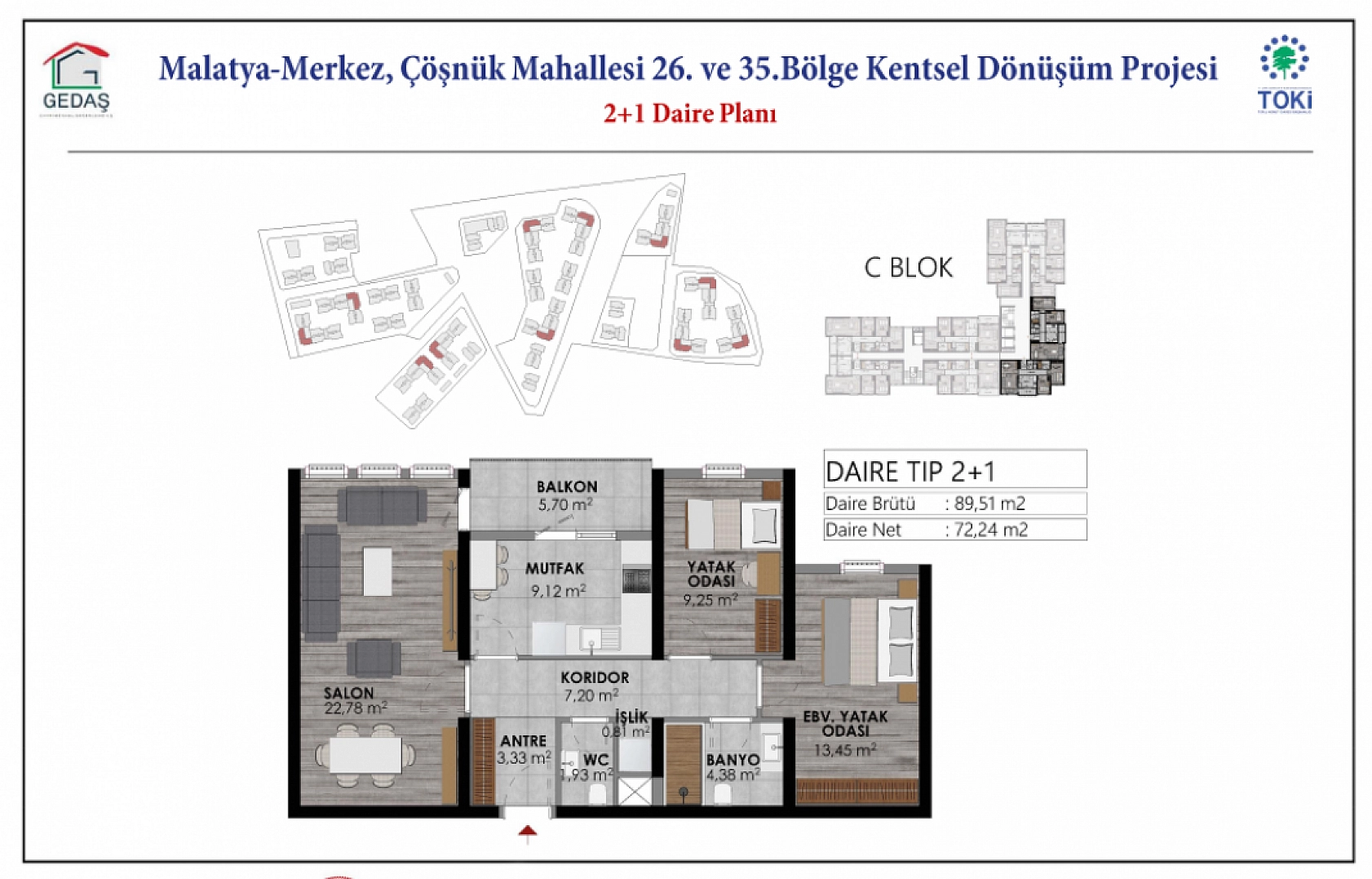 Proje Hazır! İşte Çöşnük Mahallesi'nin Proje Görselleri...