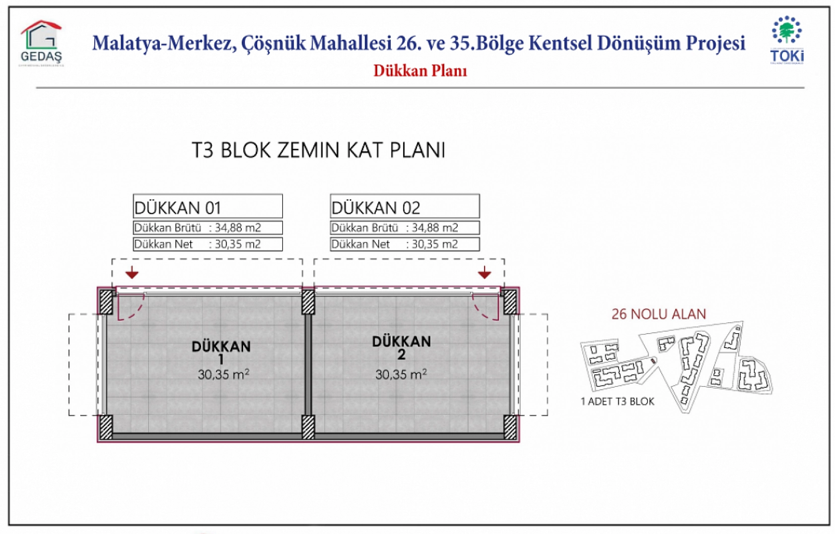 Proje Hazır! İşte Çöşnük Mahallesi'nin Proje Görselleri...
