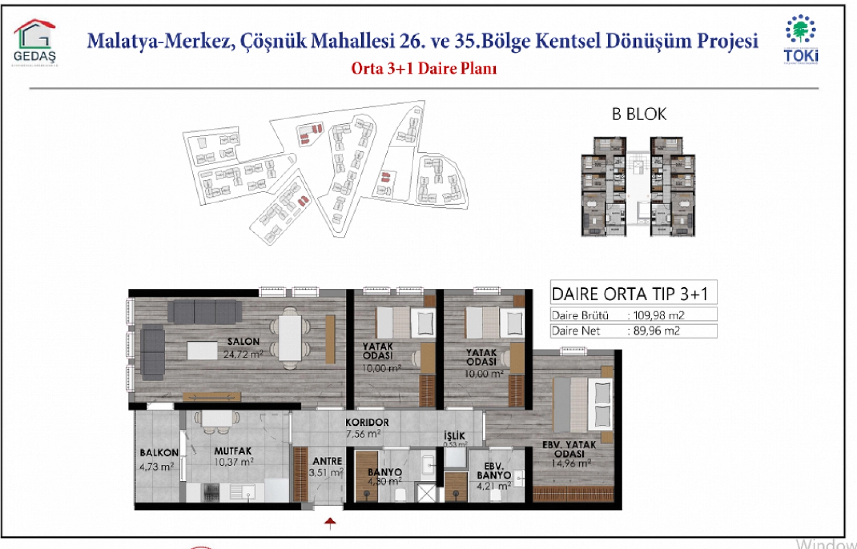 Proje Hazır! İşte Çöşnük Mahallesi'nin Proje Görselleri...
