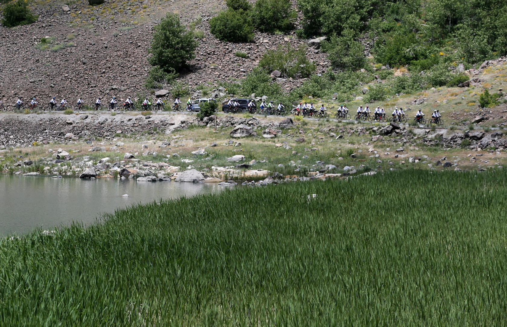 Nemrut'tan Nemrut'a Bisiklet Tutkunları Doğu'yu Pedalla Aşıyor!