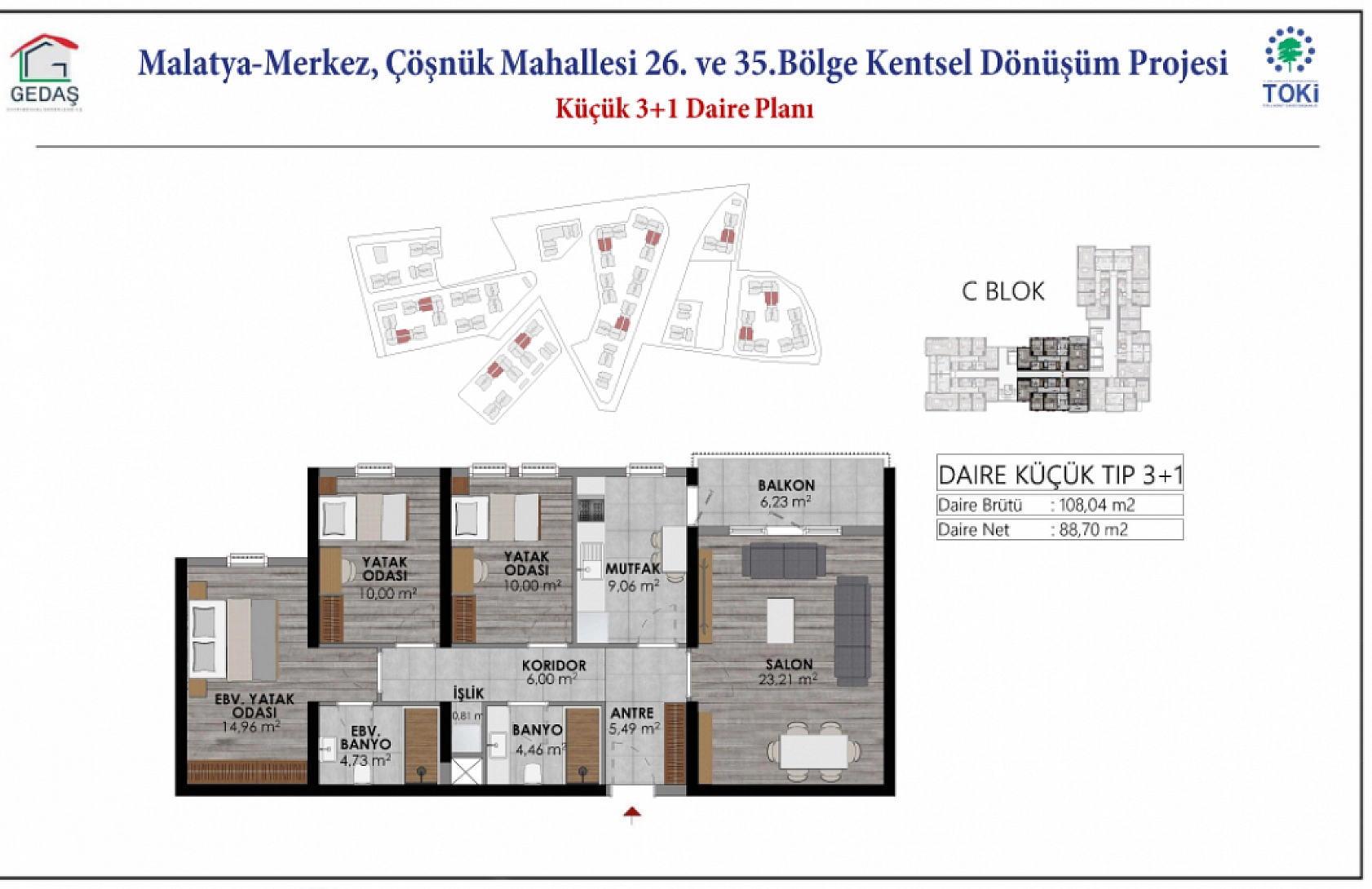 Proje Hazır! İşte Çöşnük Mahallesi'nin Proje Görselleri...