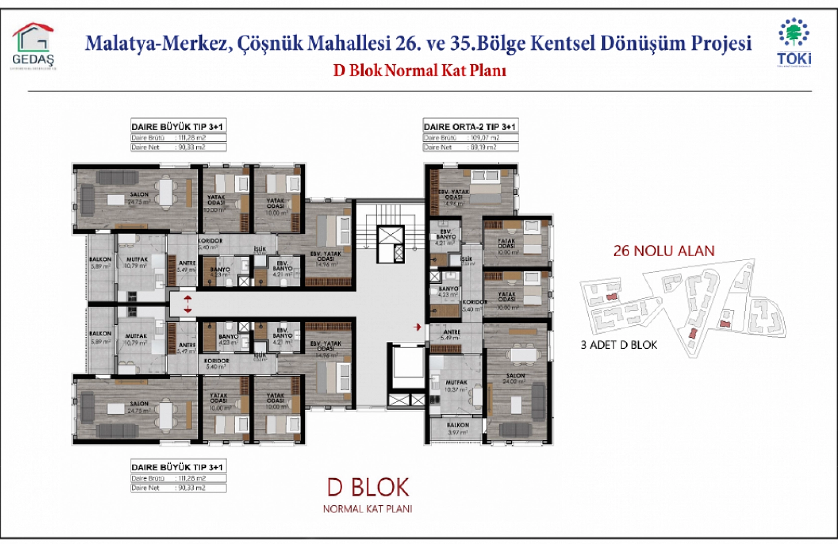Proje Hazır! İşte Çöşnük Mahallesi'nin Proje Görselleri...