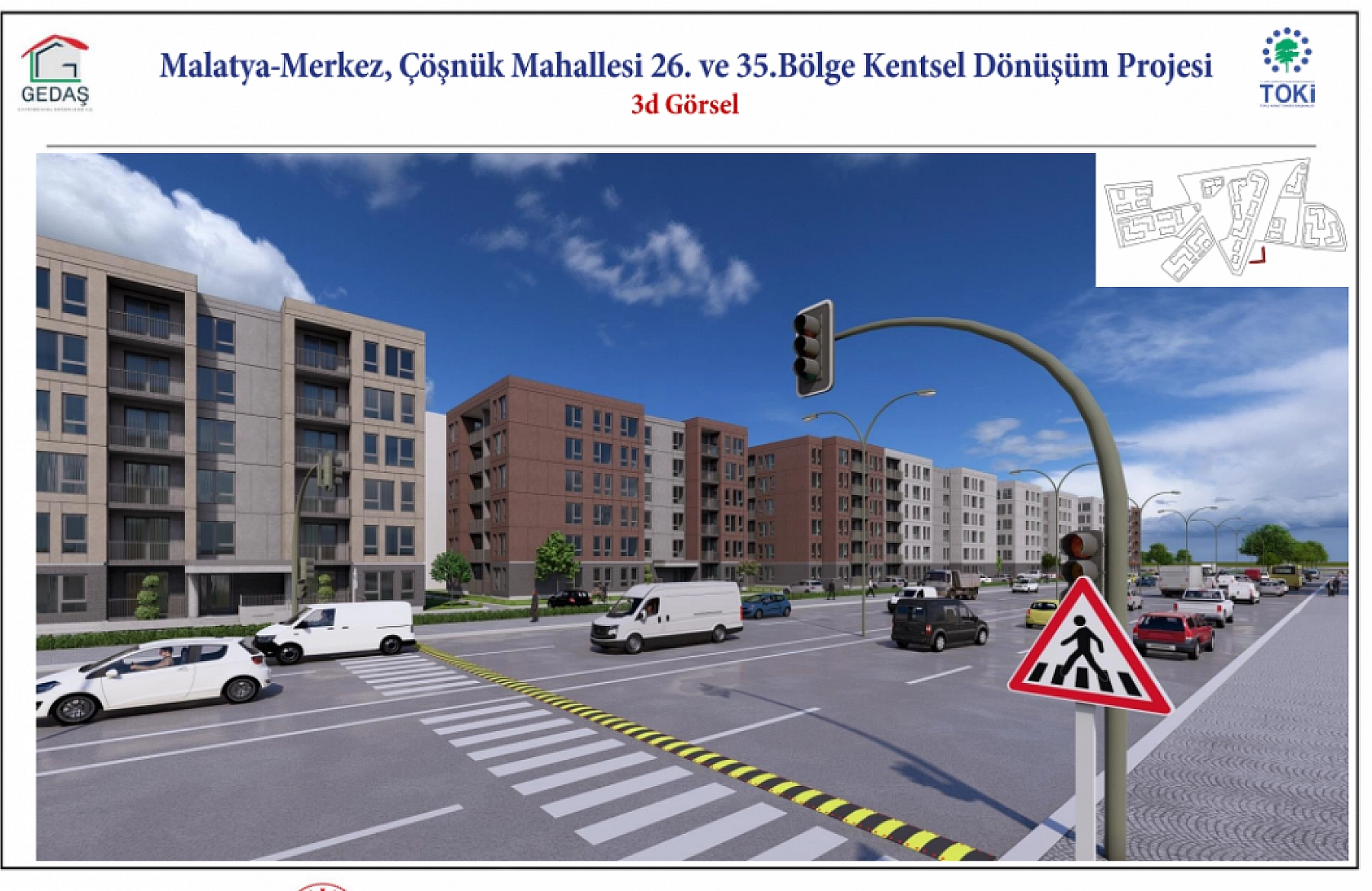 Proje Hazır! İşte Çöşnük Mahallesi'nin Proje Görselleri...