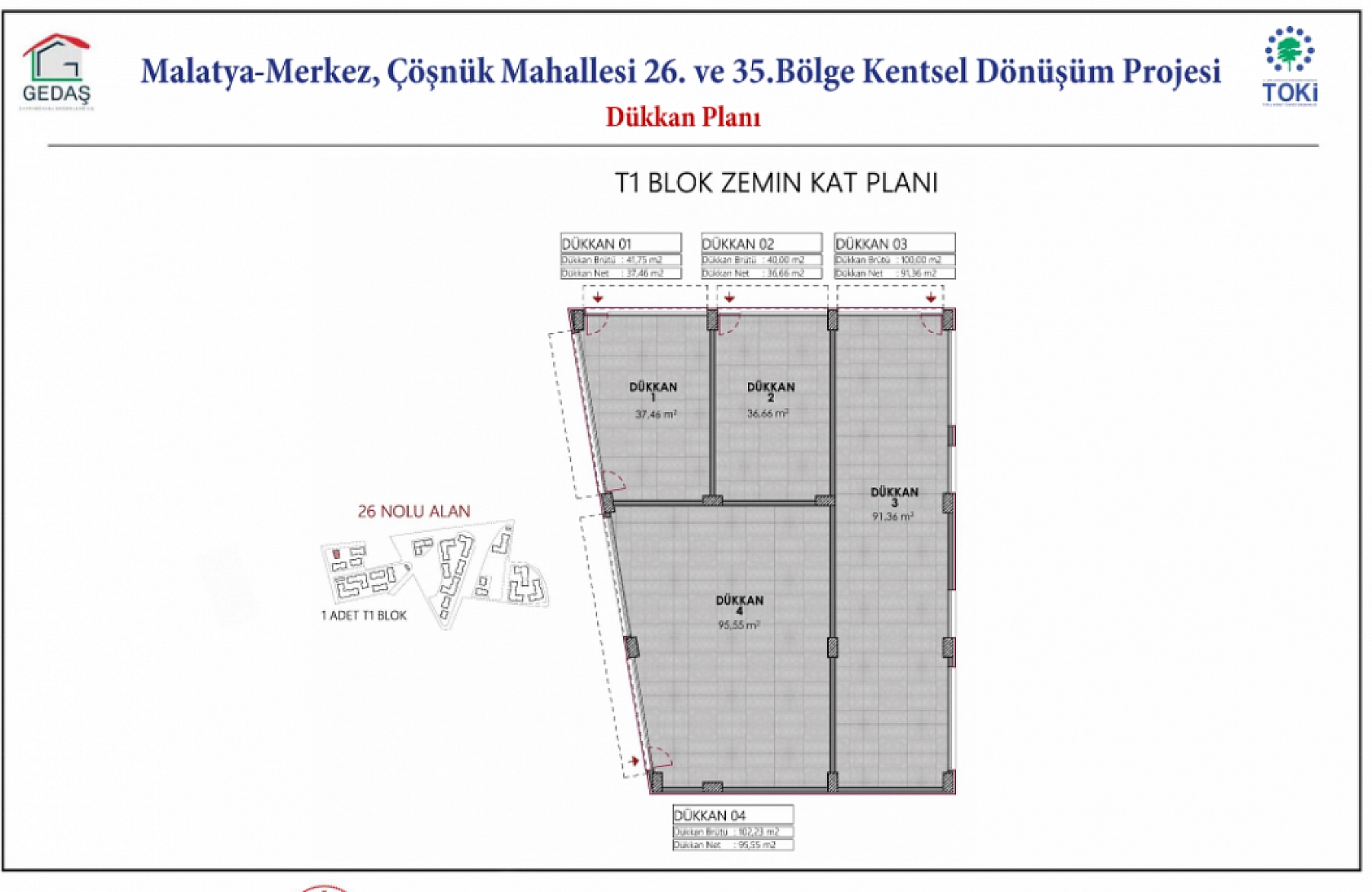 Proje Hazır! İşte Çöşnük Mahallesi'nin Proje Görselleri...