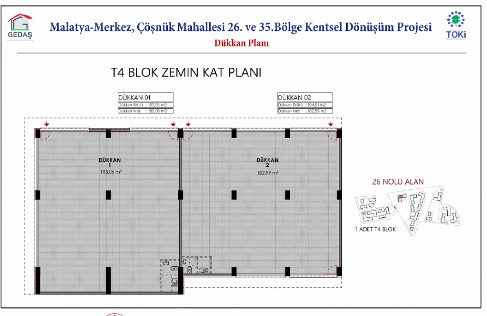 Proje Hazır! İşte Çöşnük Mahallesi'nin Proje Görselleri...