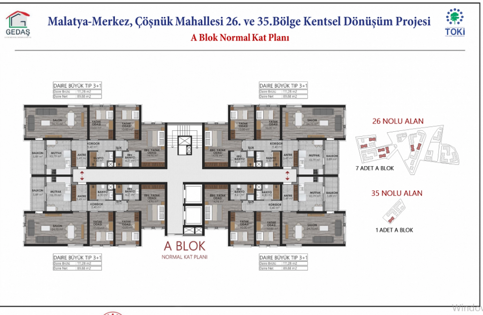 Proje Hazır! İşte Çöşnük Mahallesi'nin Proje Görselleri...