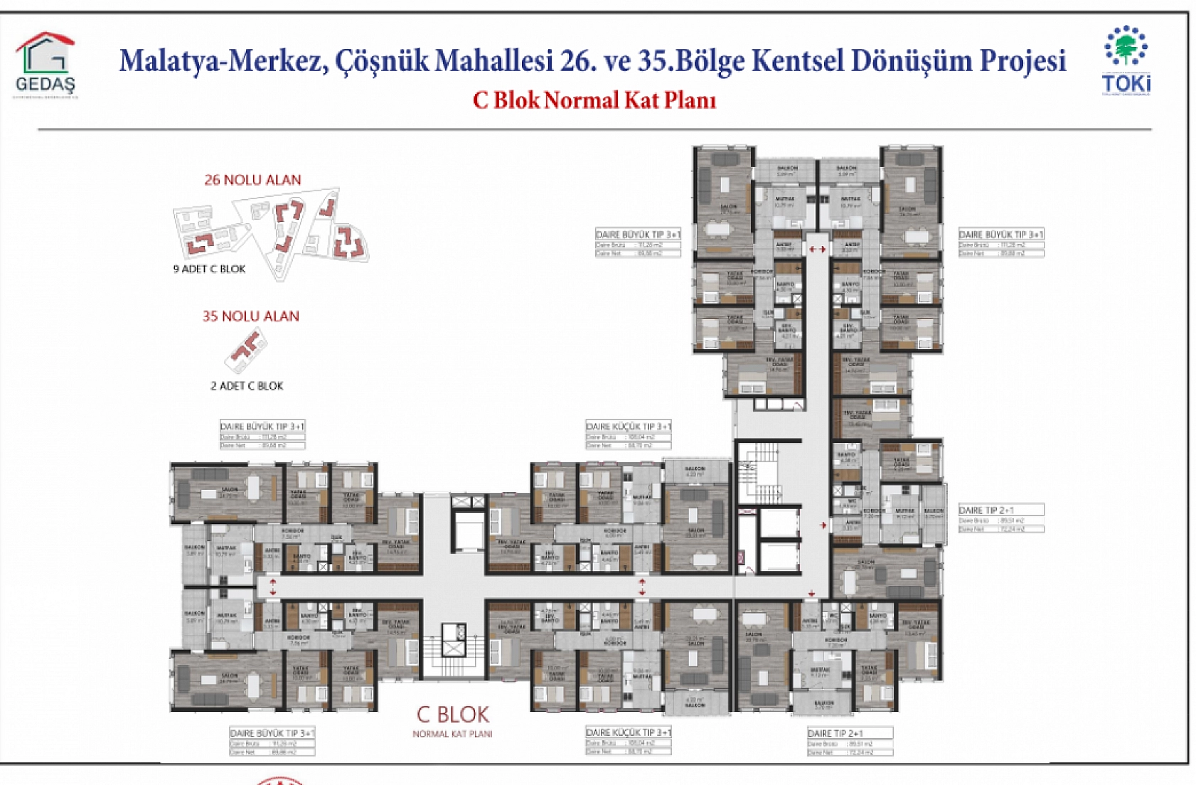 Proje Hazır! İşte Çöşnük Mahallesi'nin Proje Görselleri...