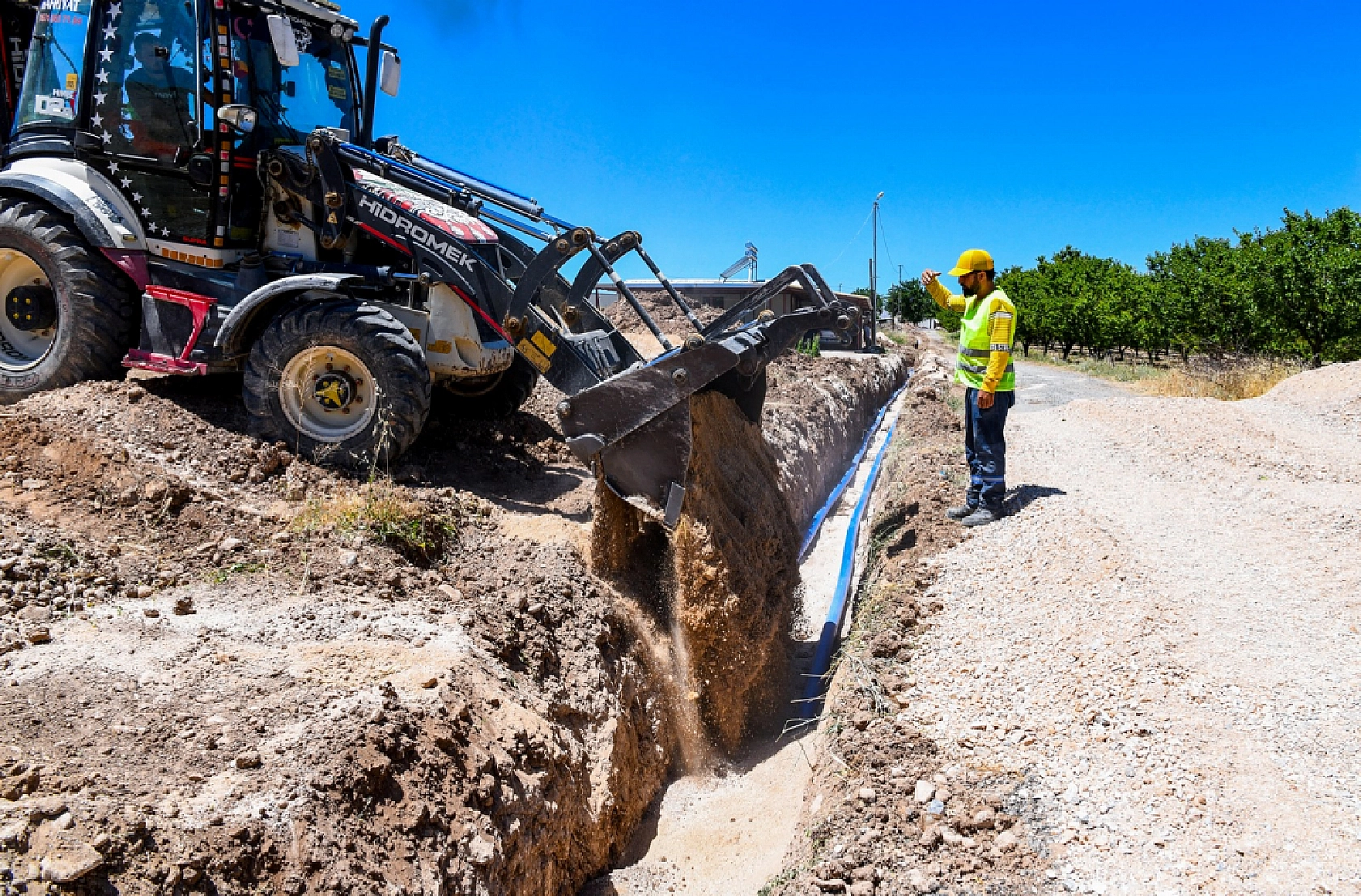 Depremler Su Sorununu Artırmıştı: 7 Bin 800 Metrelik Hat İnşa Ediliyor