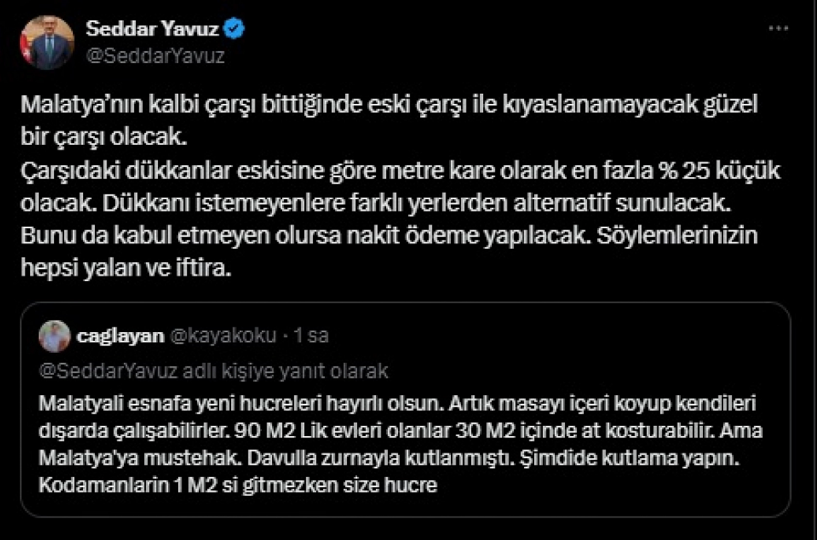 Malatya çarşısındaki dükkanların detayları belli oldu: Esnafa 3 seçenek sunulacak