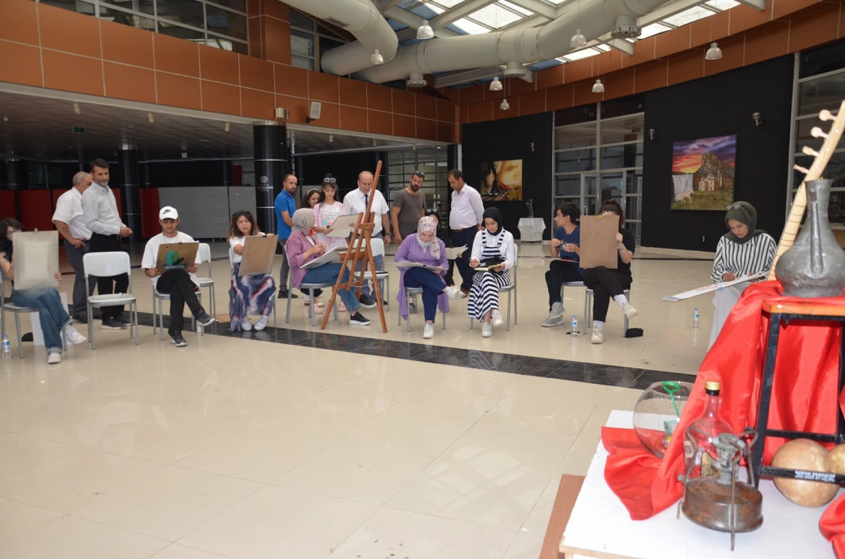 Yetenek sınavlarının adresi oldu