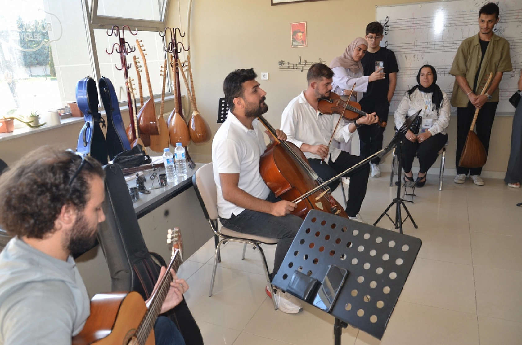 Yetenek sınavlarının adresi oldu